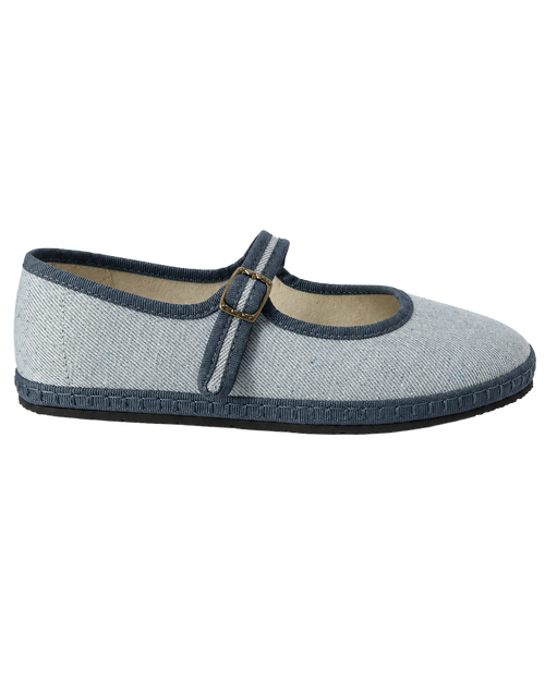 Ballet Flat Denim Sky
