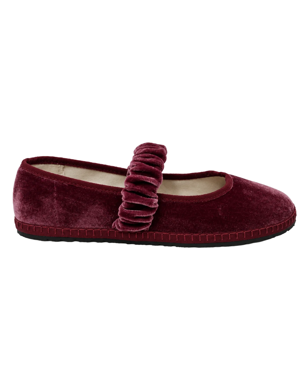 Ballet Flat Elastic Band Guava