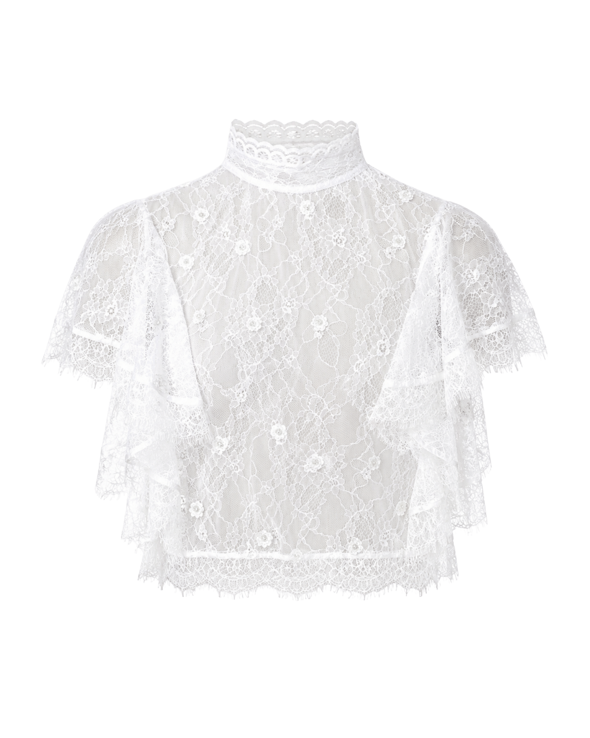 Blouse Lace Embroidered