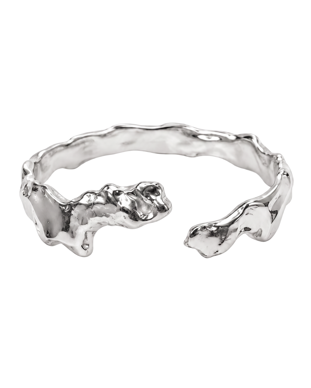 Bracelet Melted Silver by Frits