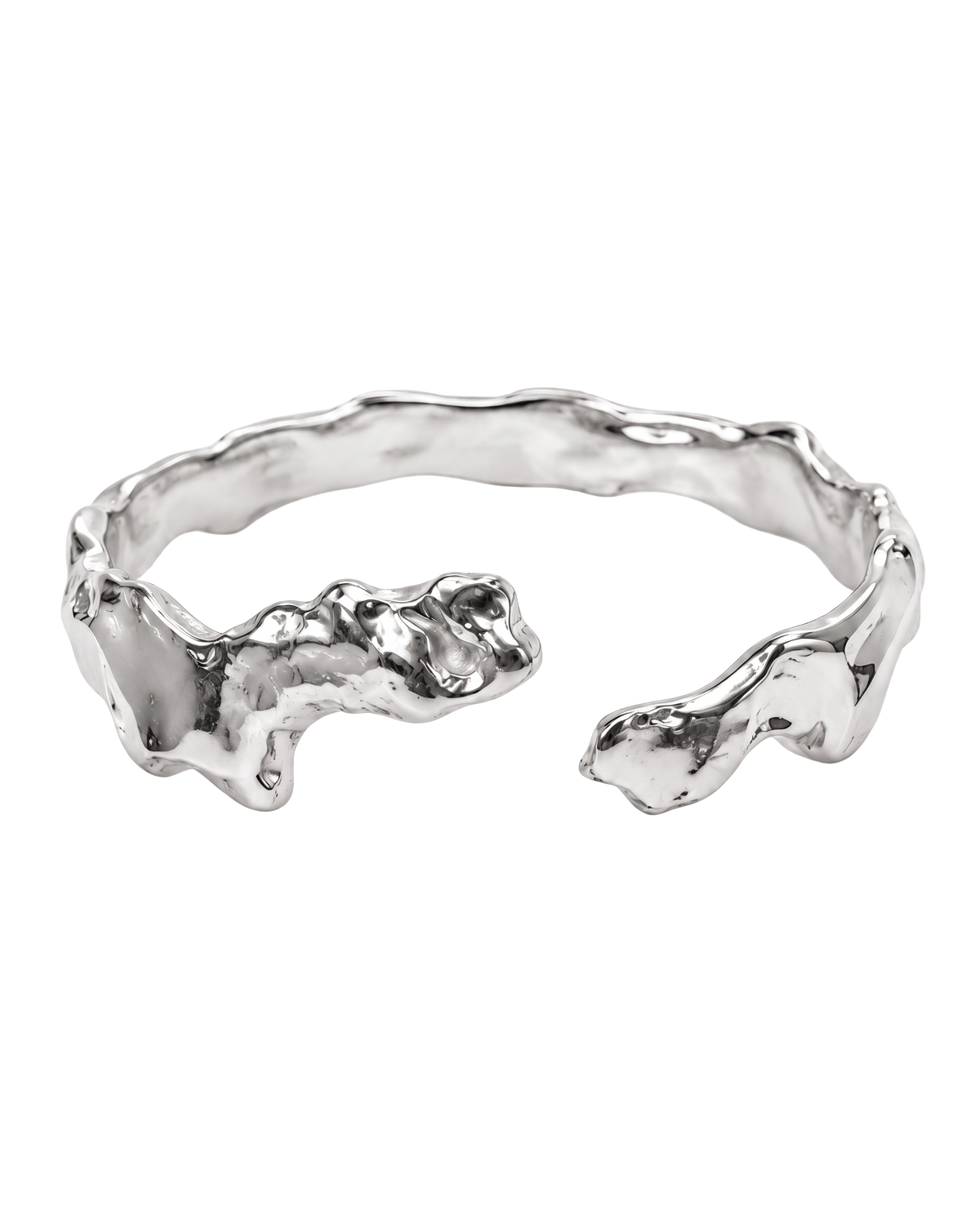 Bracelet Melted Silver by Frits