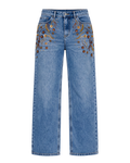 Pants Jeans Embroidered Gold by Yasoli, still
