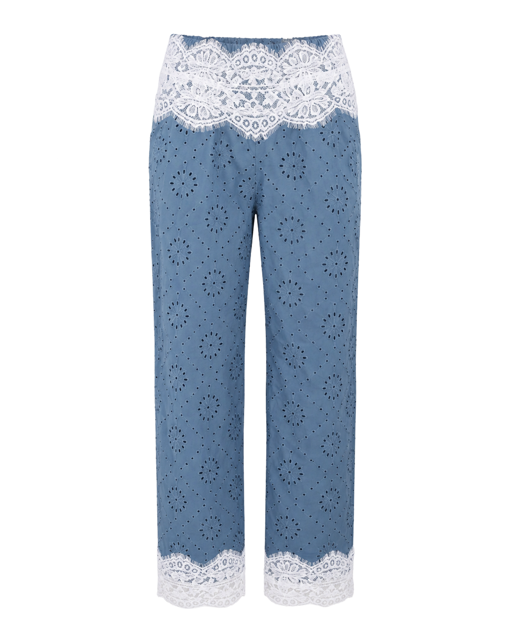 Pants Mar de Renda Blue