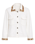 Shirt Jeans Off White Embroidered by Yasoli, still