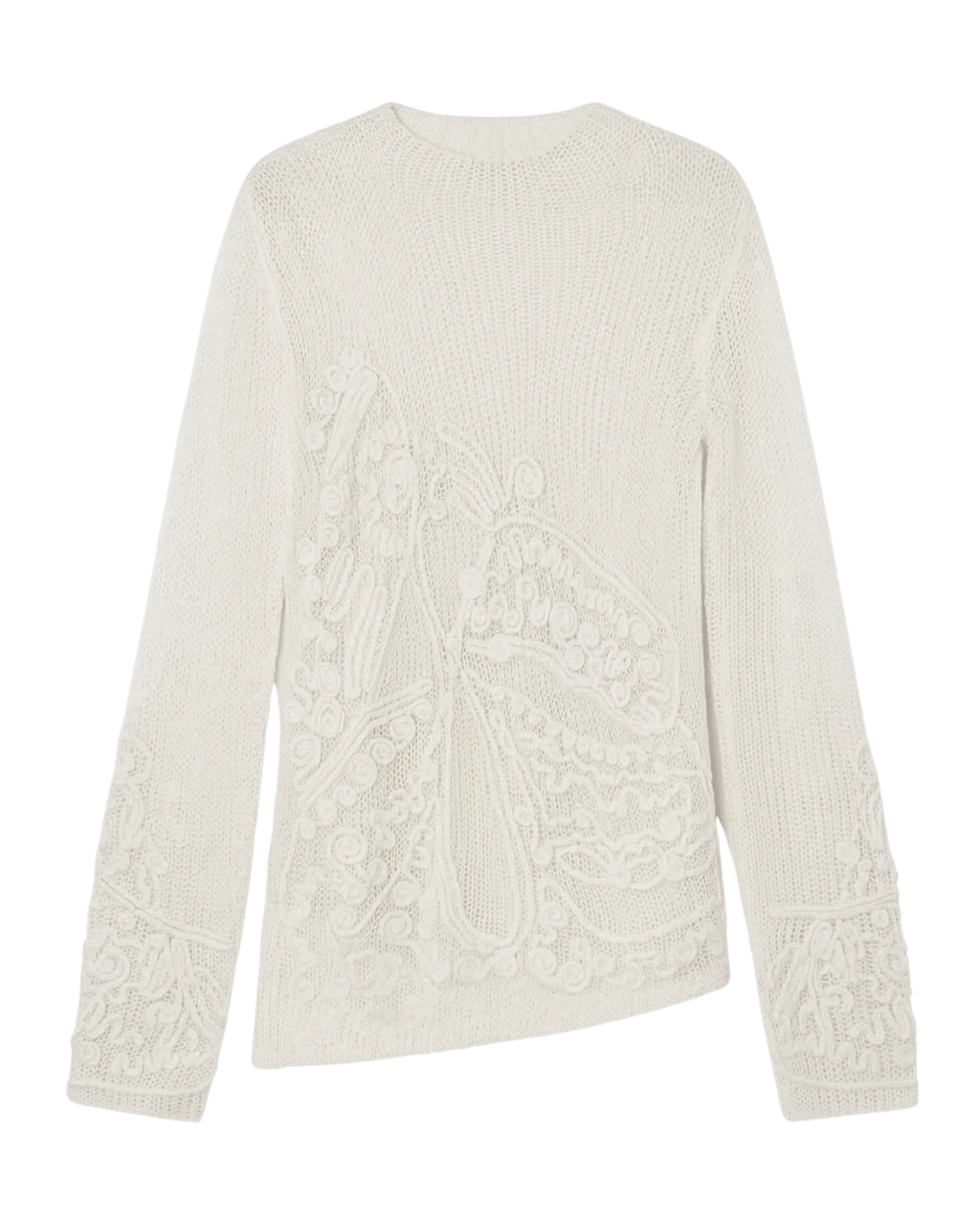 Sweater Flower Embroidery