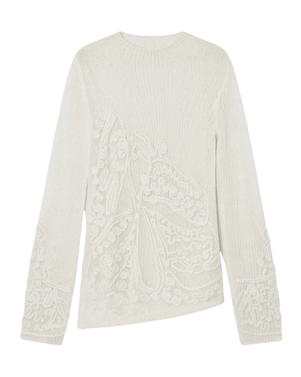 Sweater Flower Embroidery