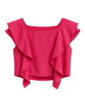 Blouse Ruffles Pink