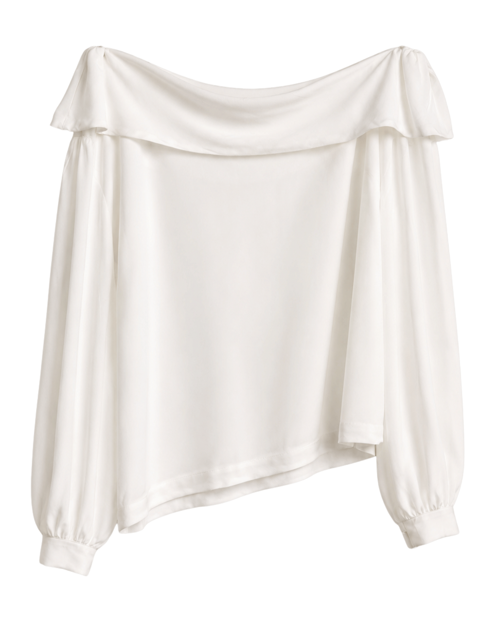 Blouse Asymmetric Off-White