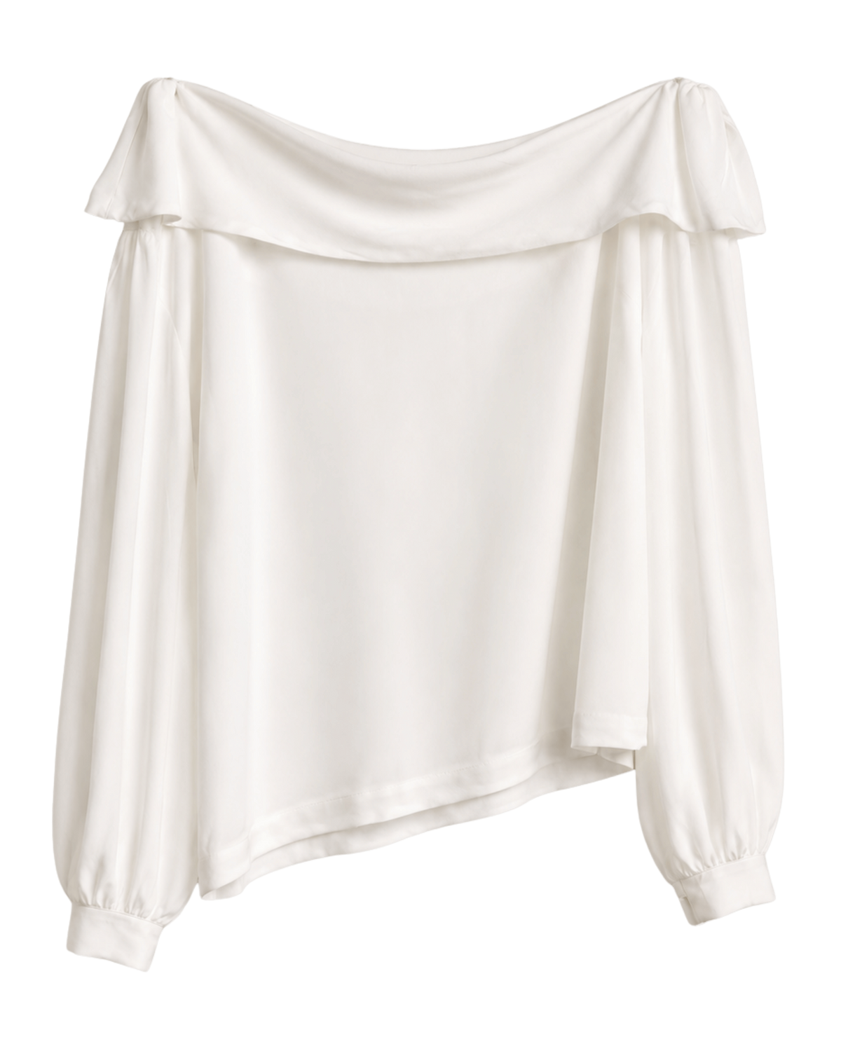 Blouse Asymmetric Off-White