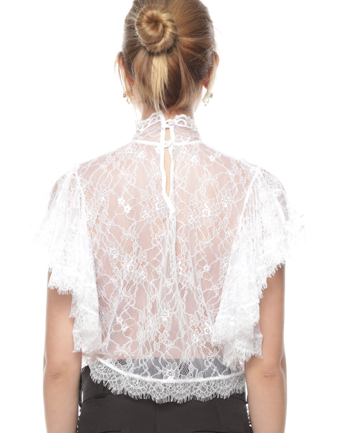 Blusa de Renda Bordada
