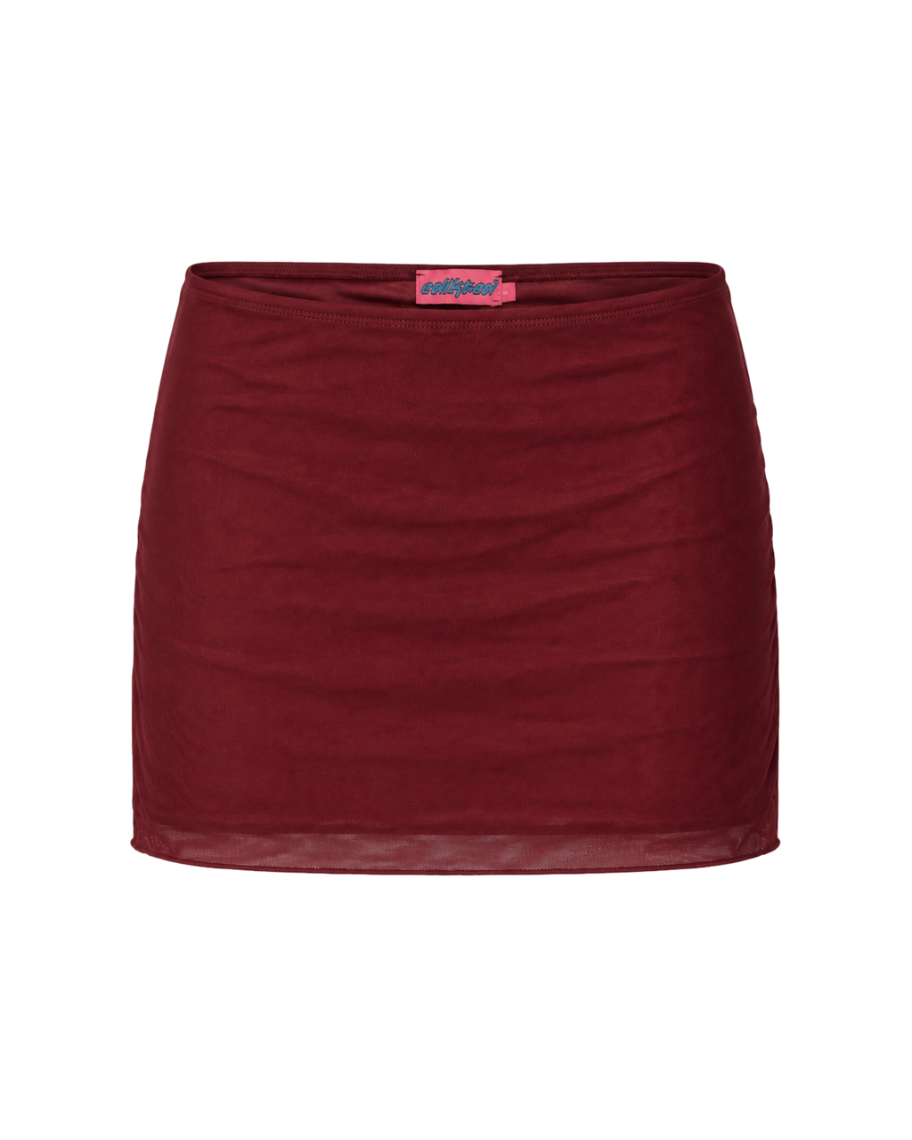 Skirt Mesh Burgundy