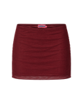 Skirt Mesh Burgundy