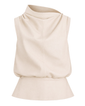 Roam Draped Top Cream by NADI