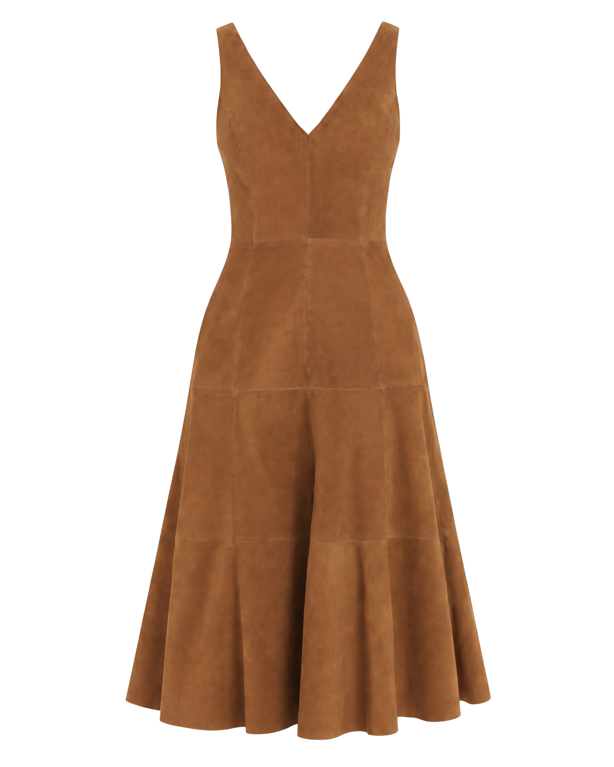Dani Flared Dress Tobacco Khaki by NADI