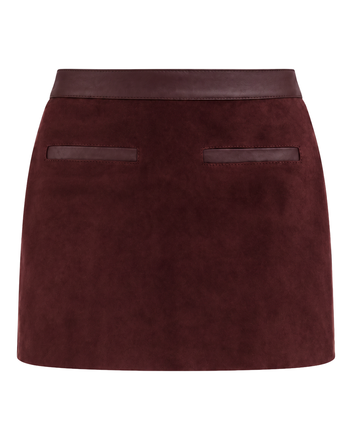 Yas Mini Skirt Feather Brown by NADI