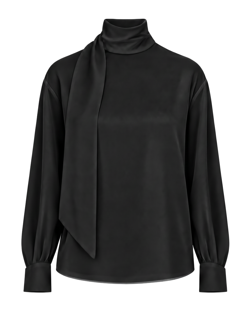 Atha Tie Blouse Black by NADI