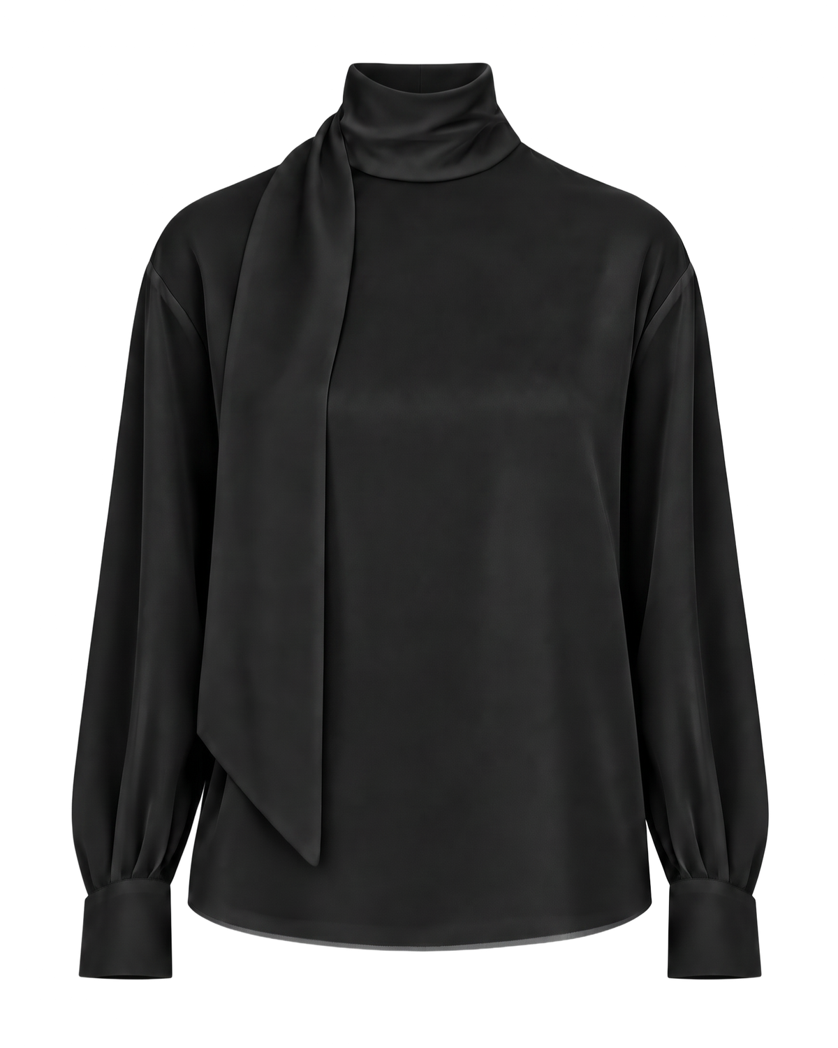 Atha Tie Blouse Black by NADI