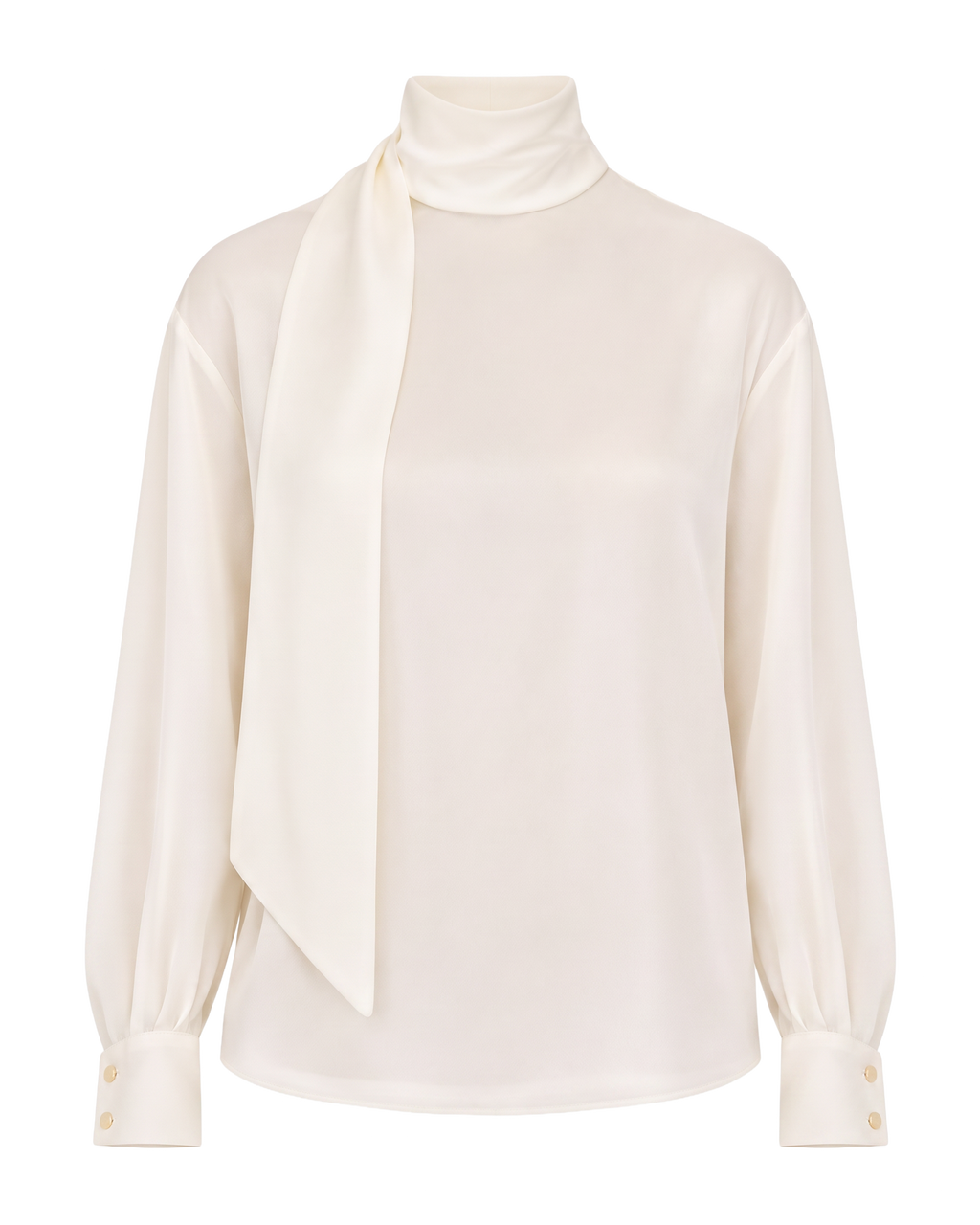 Atha Tie Blouse Cream by NADI