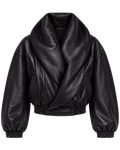 Shawl Bomber Jacket Black by NADI