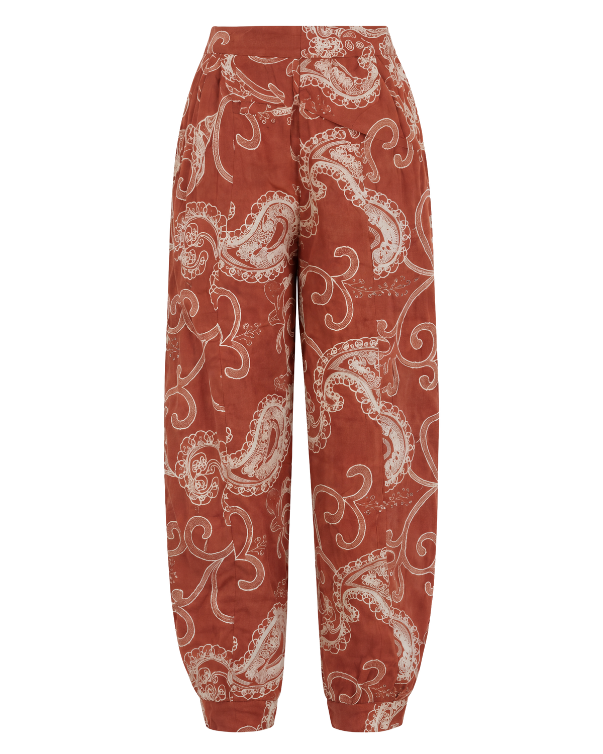 Embroidered Cenoura Pants