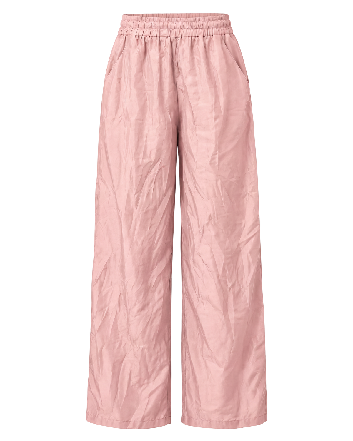Textured Rosé Pants
