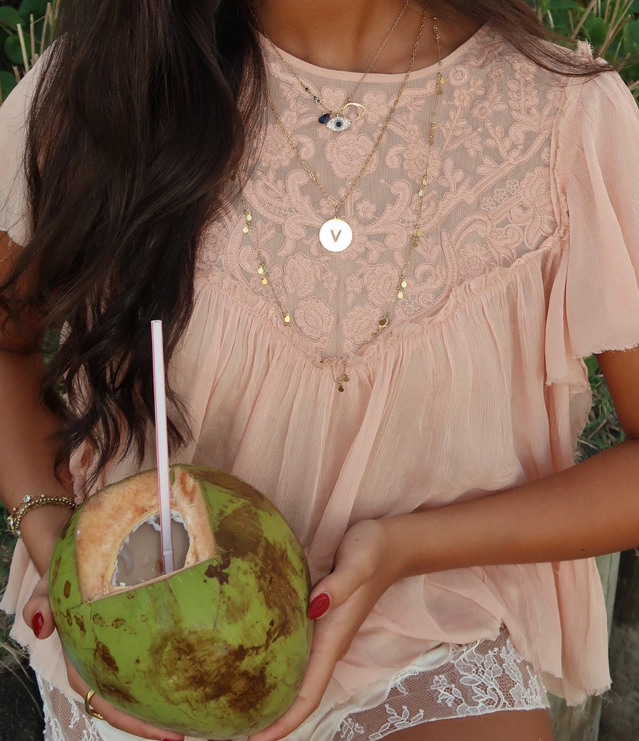 Blusa Flowy Rosa