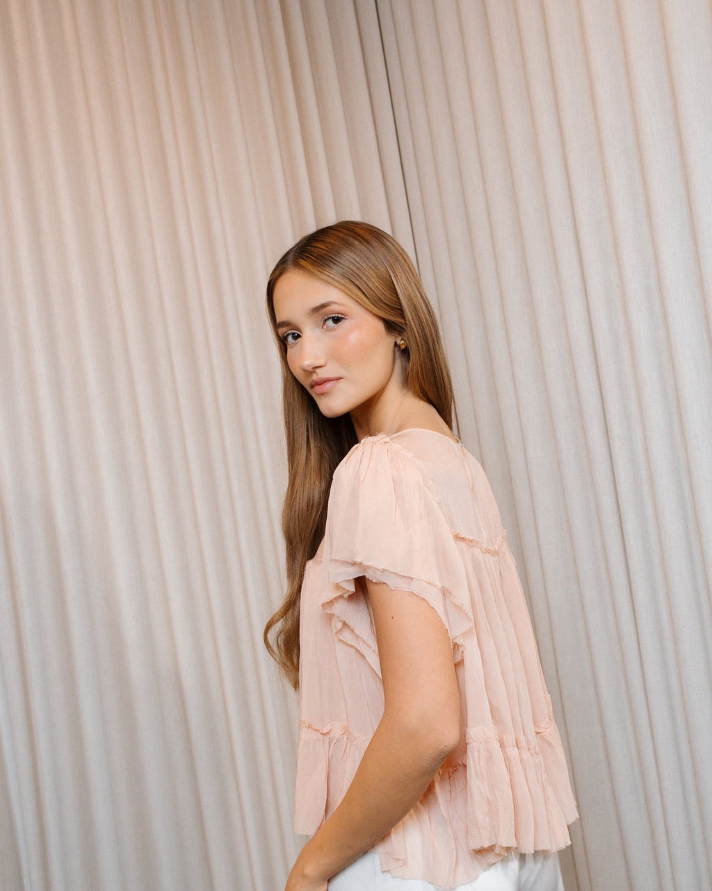 Blusa Flowy Rosa