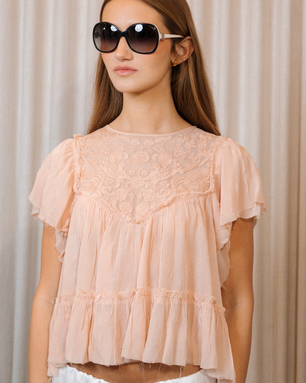 Blusa Flowy Rosa