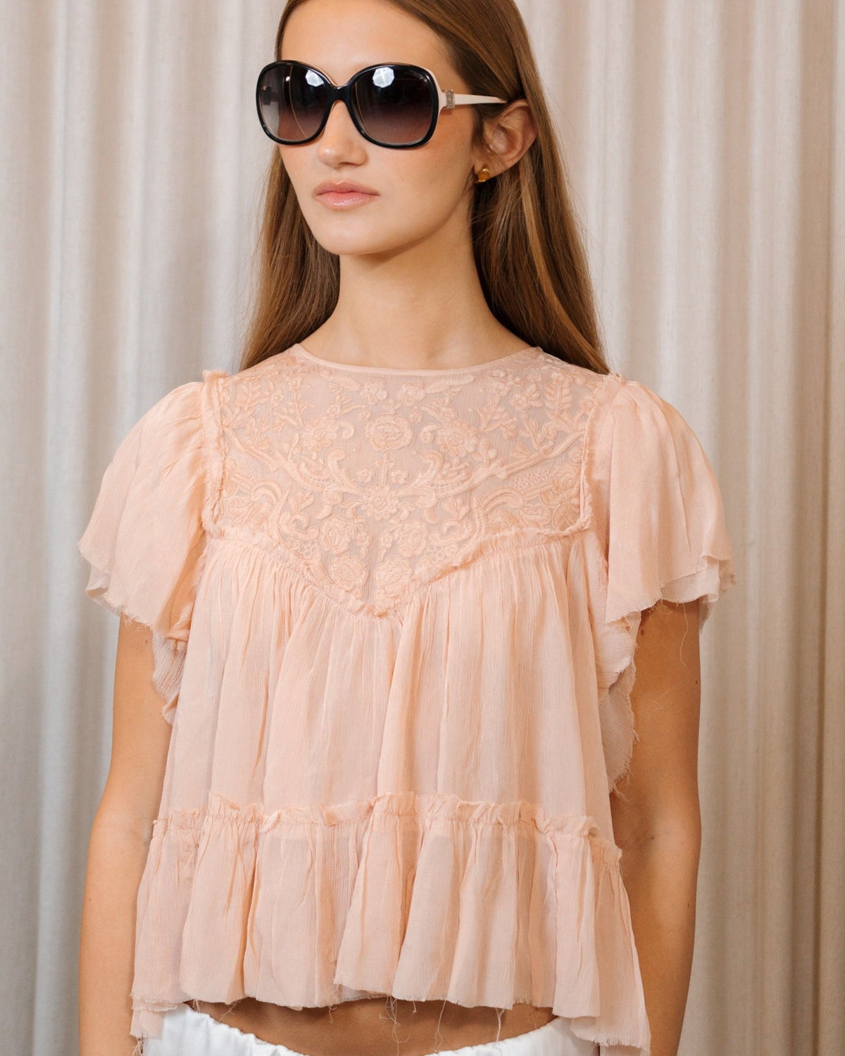 Blusa Flowy Rosa