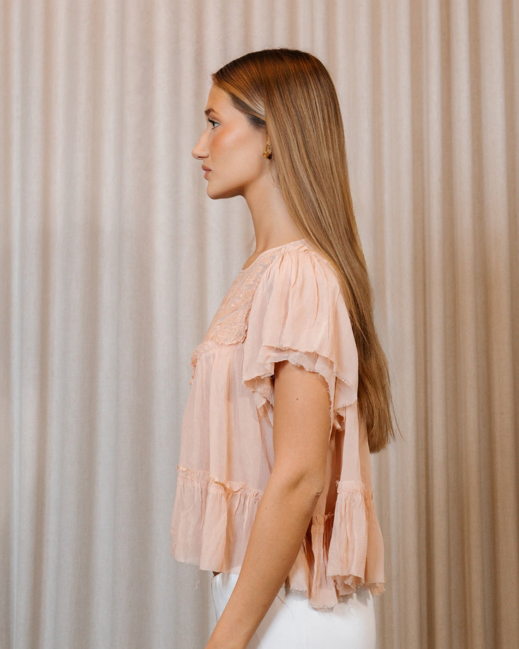 Blusa Flowy Rosa