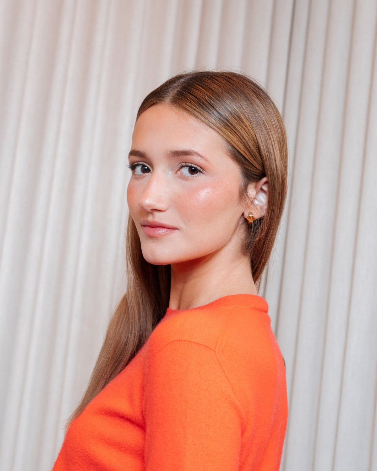 Sweater Cashmere Orange