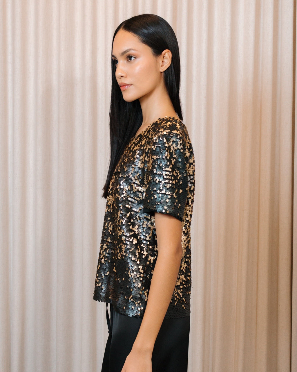Blusa Lantejoulas Duo