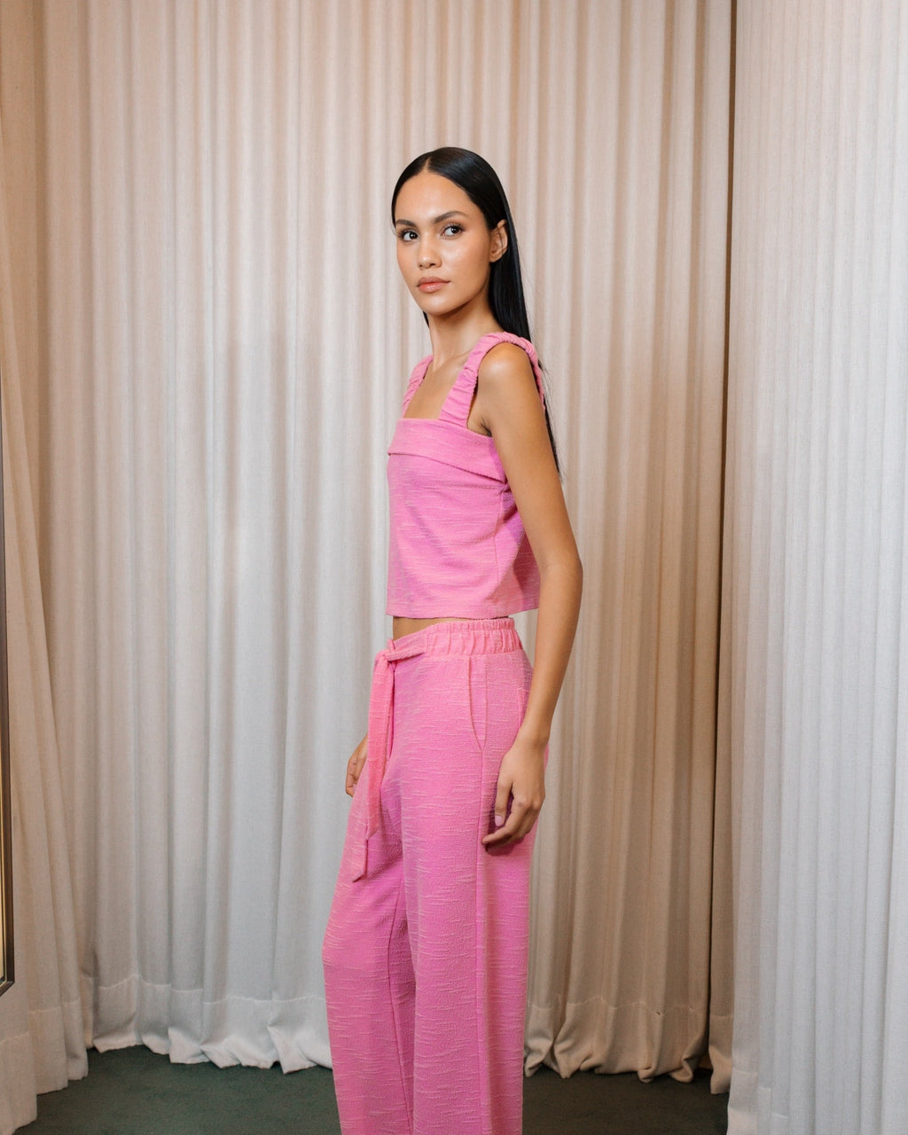 Pants Terry Pink