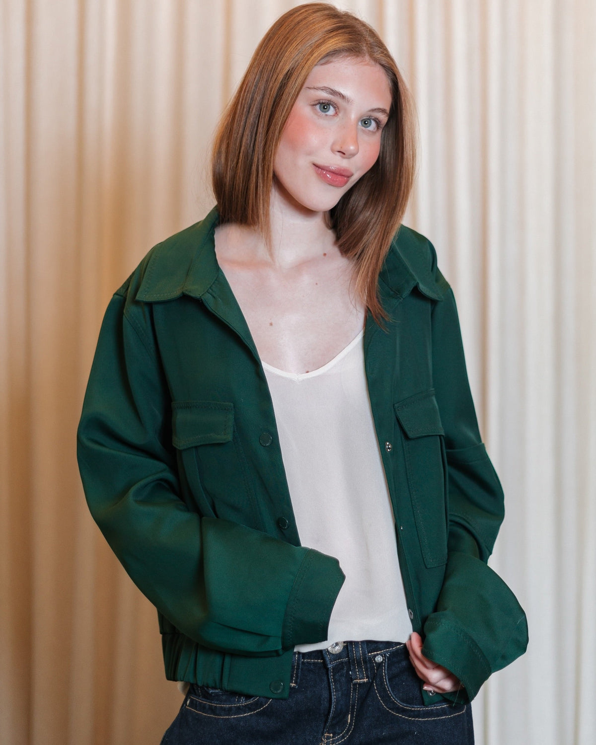 Jacket Pockets Green