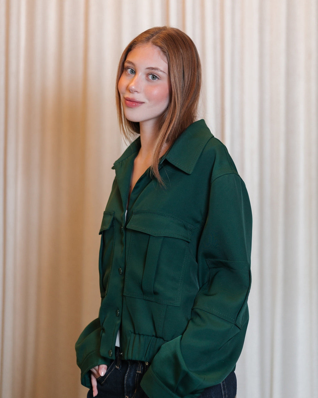 Jacket Pockets Green