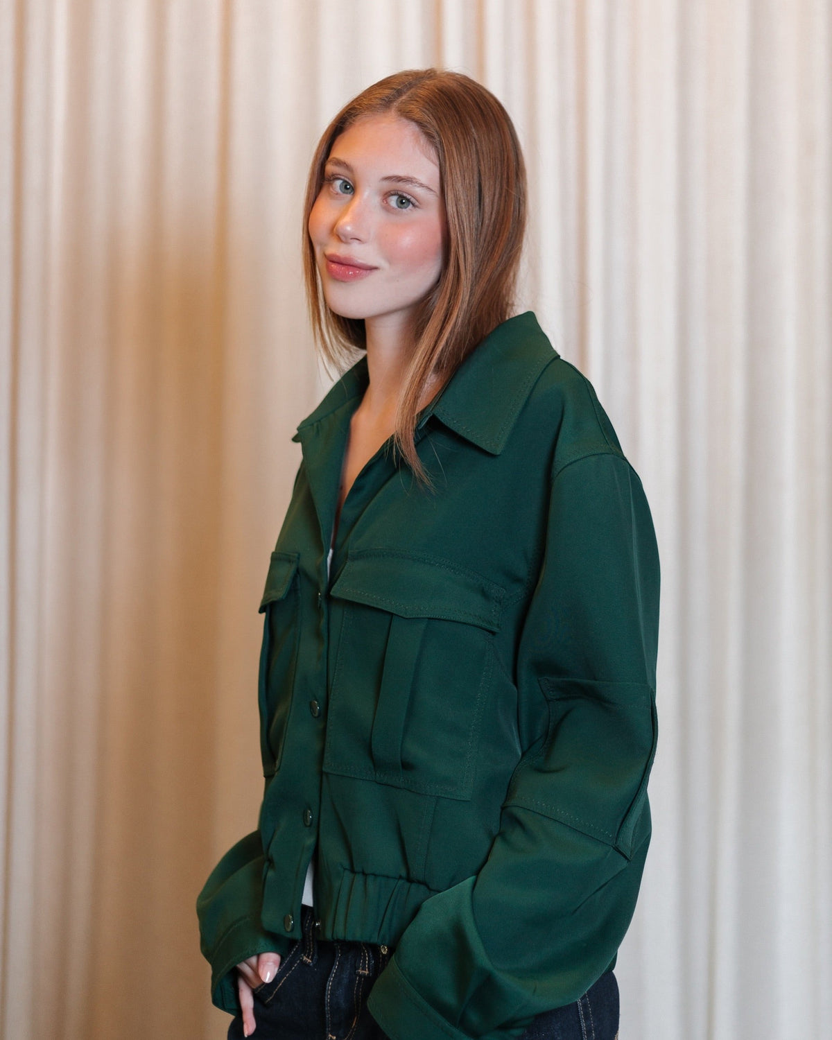 Jacket Pockets Green