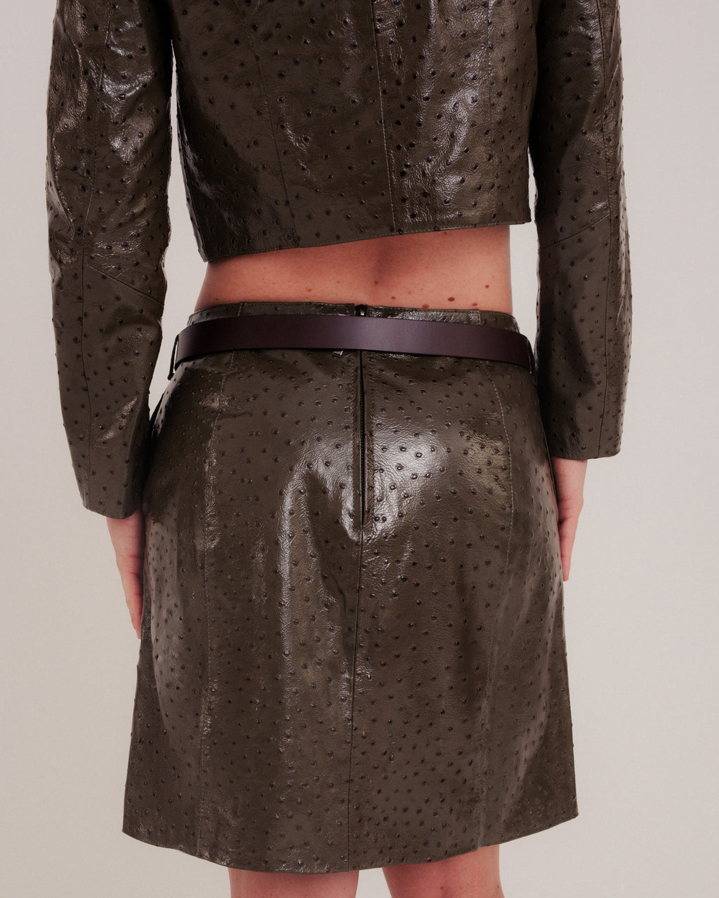 Aria A-Line Skirt Mineral Olive by NADI 3