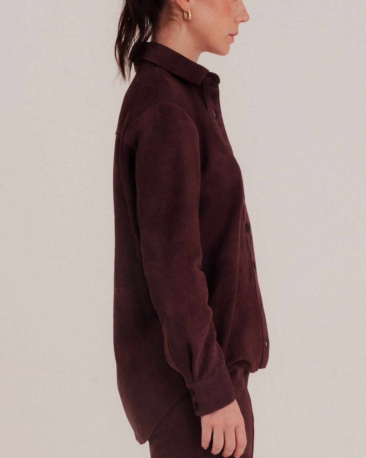 Cara Overshirt Feather Brown by NADI 4