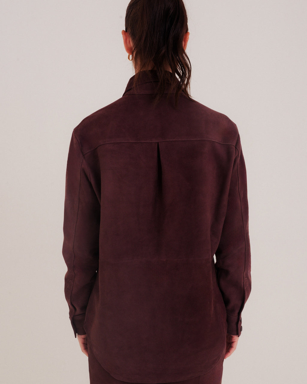 Cara Overshirt Feather Brown by NADI 3