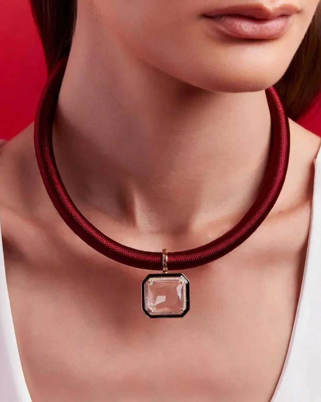 Necklace Capri Wine by Isvi
