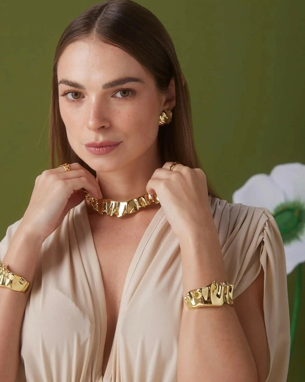 Bracelete Efemera Dourado