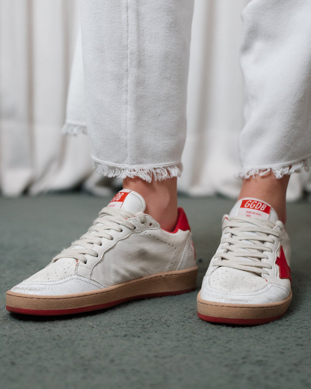 Sneaker Red Ball Star