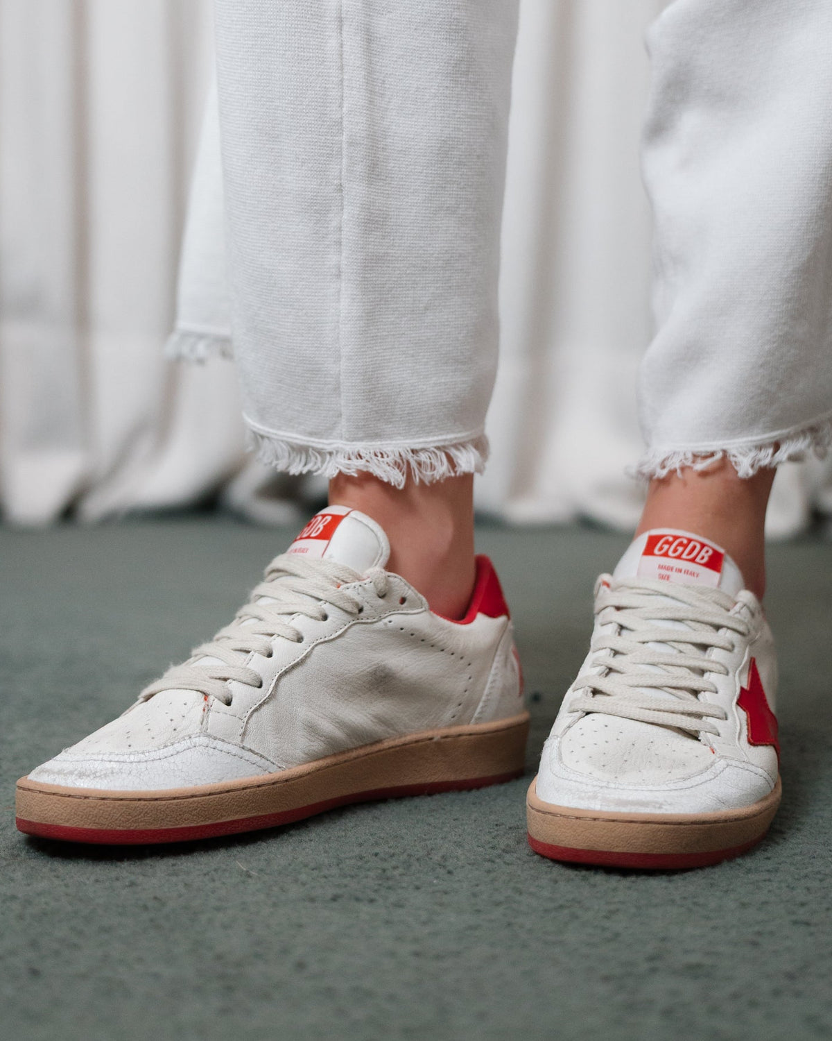 Sneaker Red Ball Star