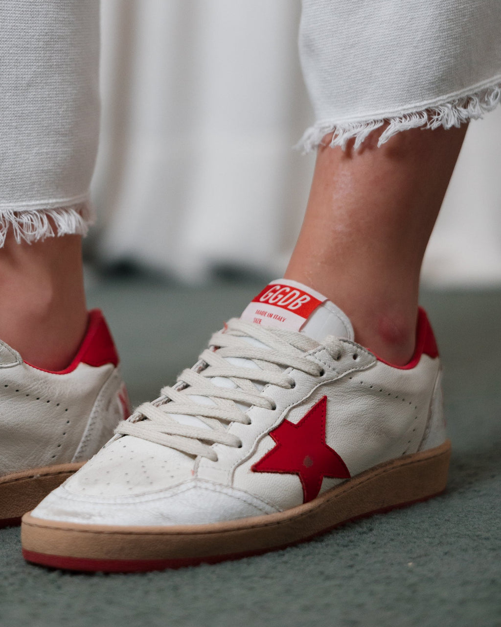 Sneaker Red Ball Star