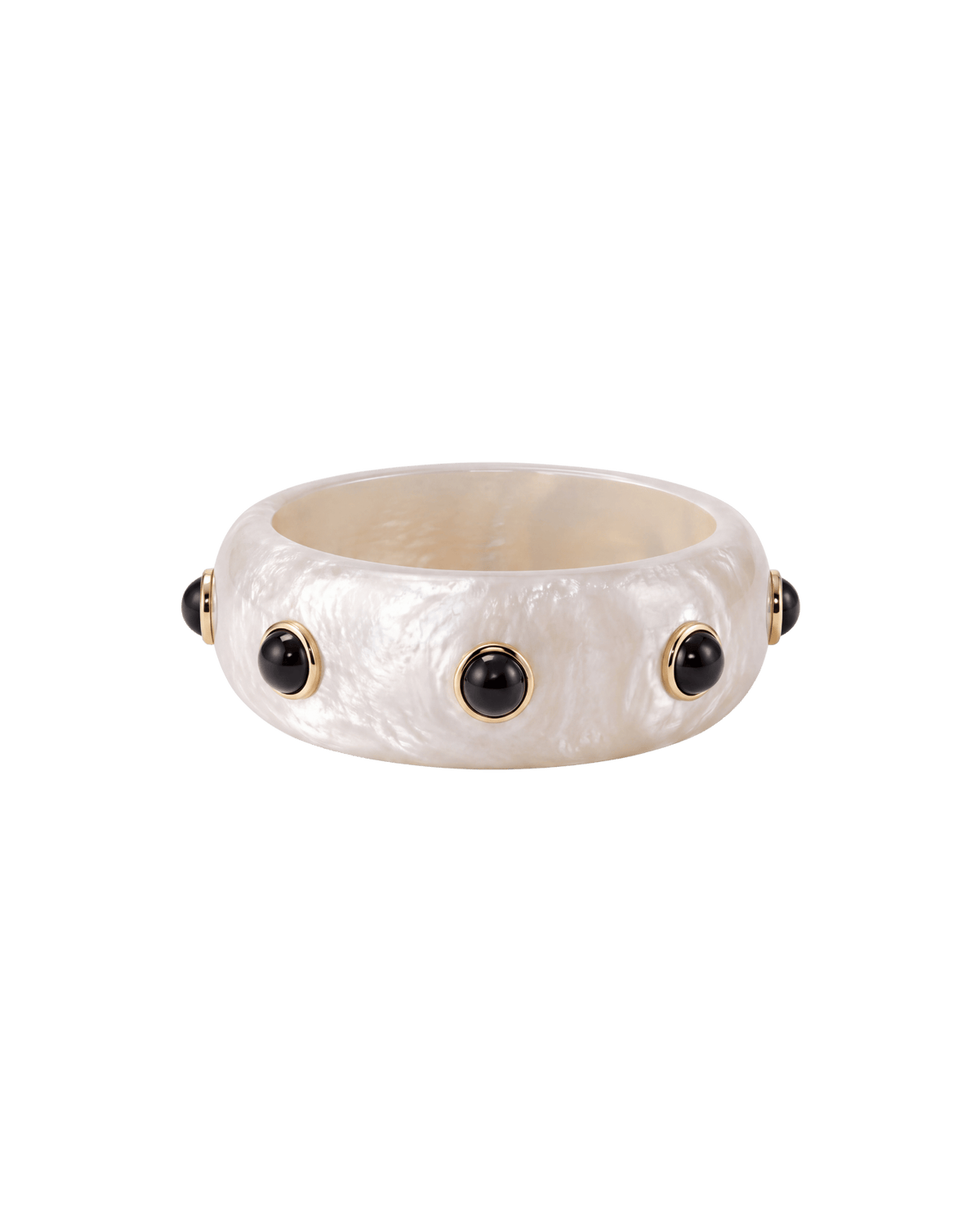 Bracelet Mother-of-Pearl Dots Onyx