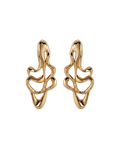 Earring Large Openwork Imersa Gold
