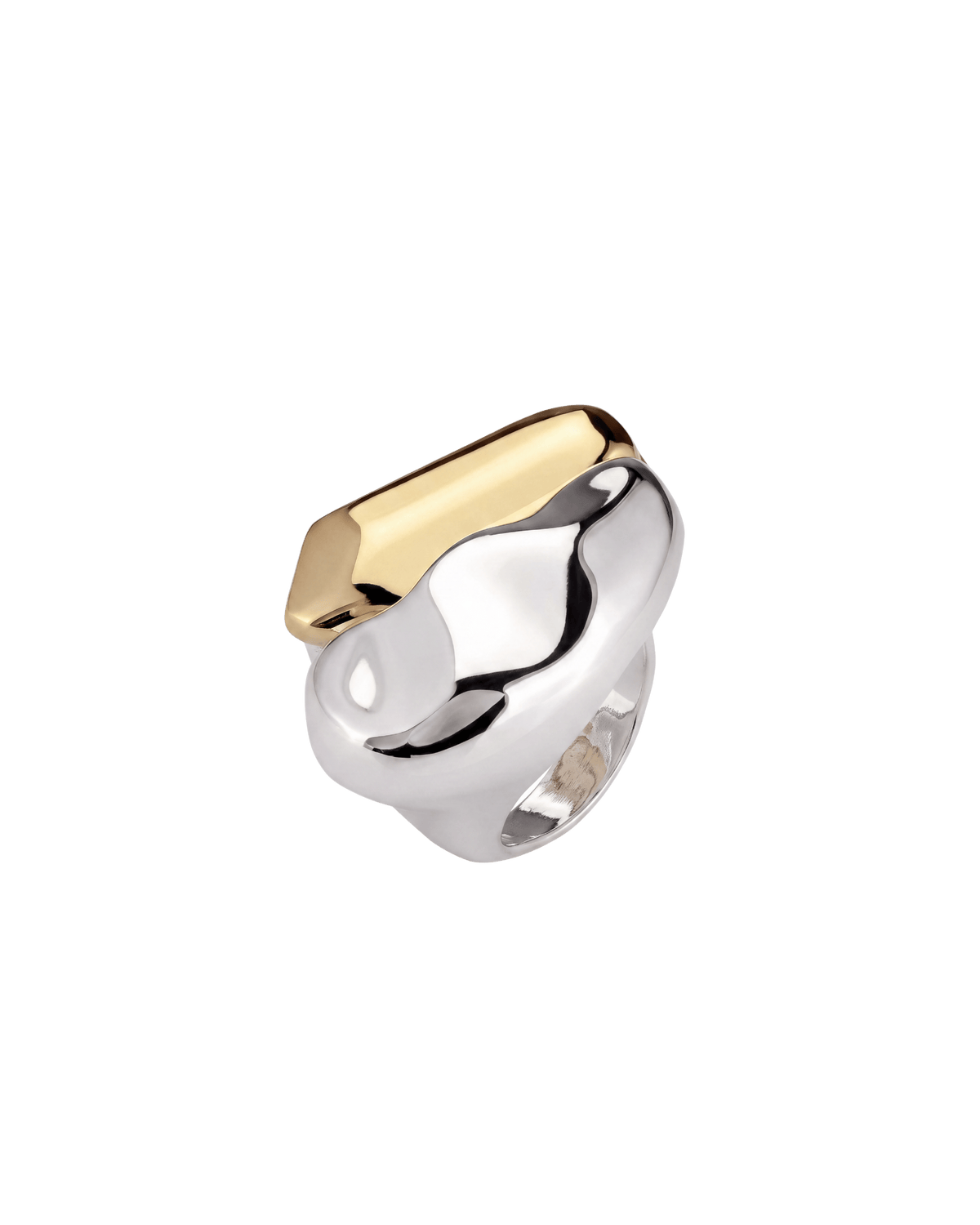 Ring Medium Multipla Silver
