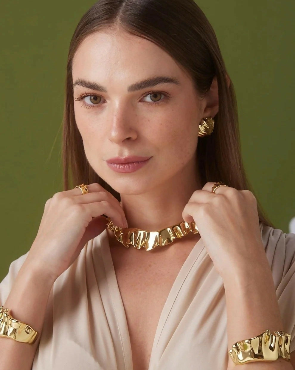Brinco Earhook Efemera Dourado