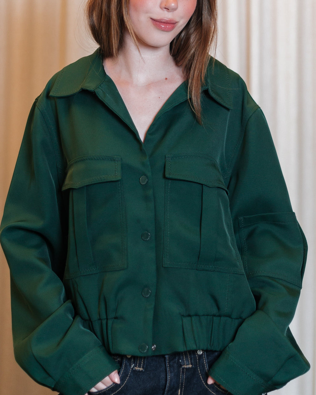 Jacket Pockets Green