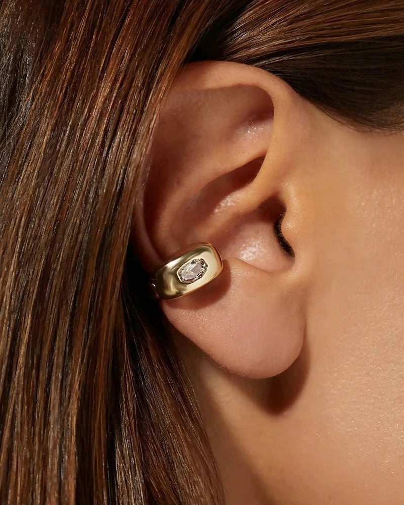 Ear Hook Organic with Zirconia White
